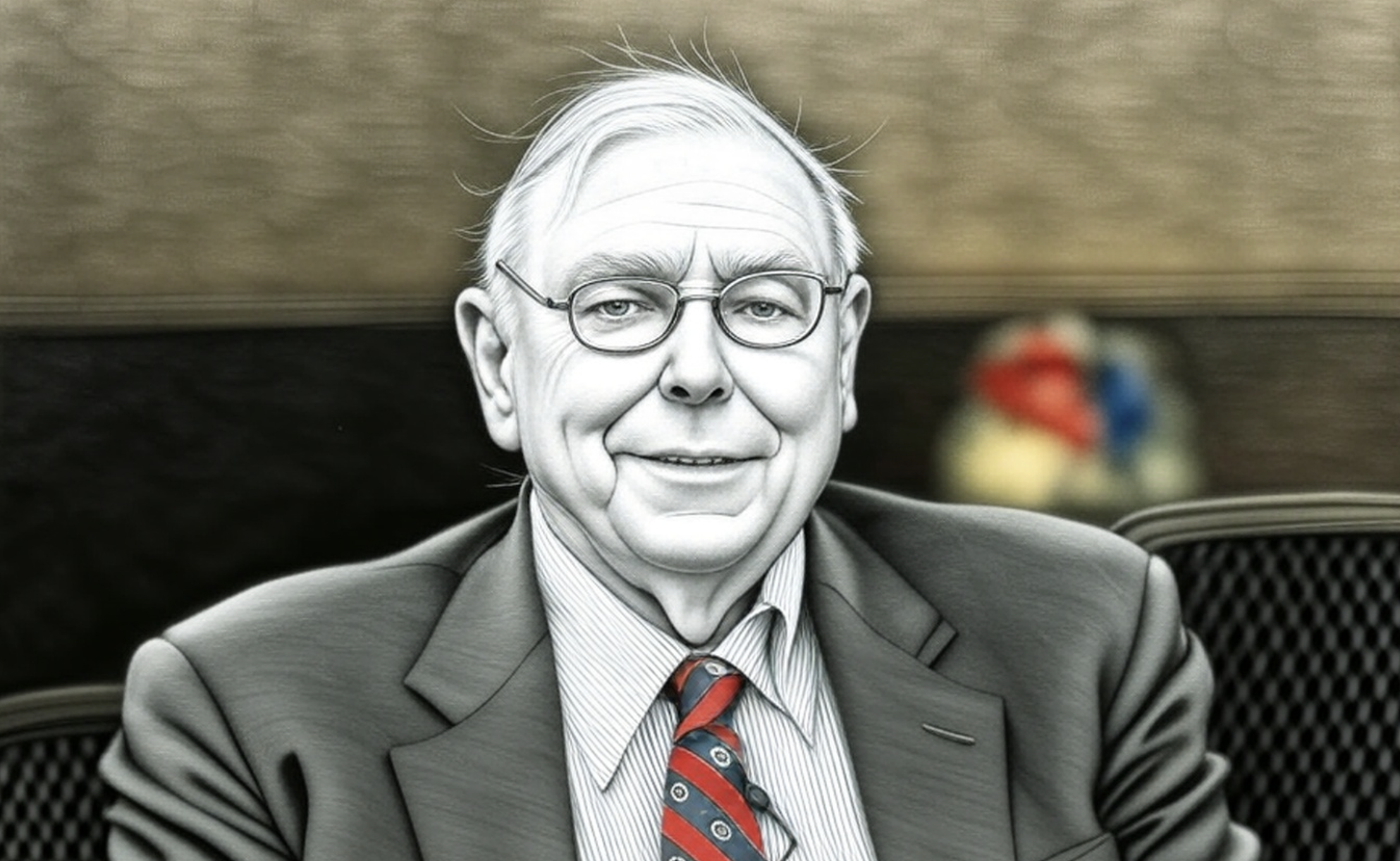 charlie munger portrait