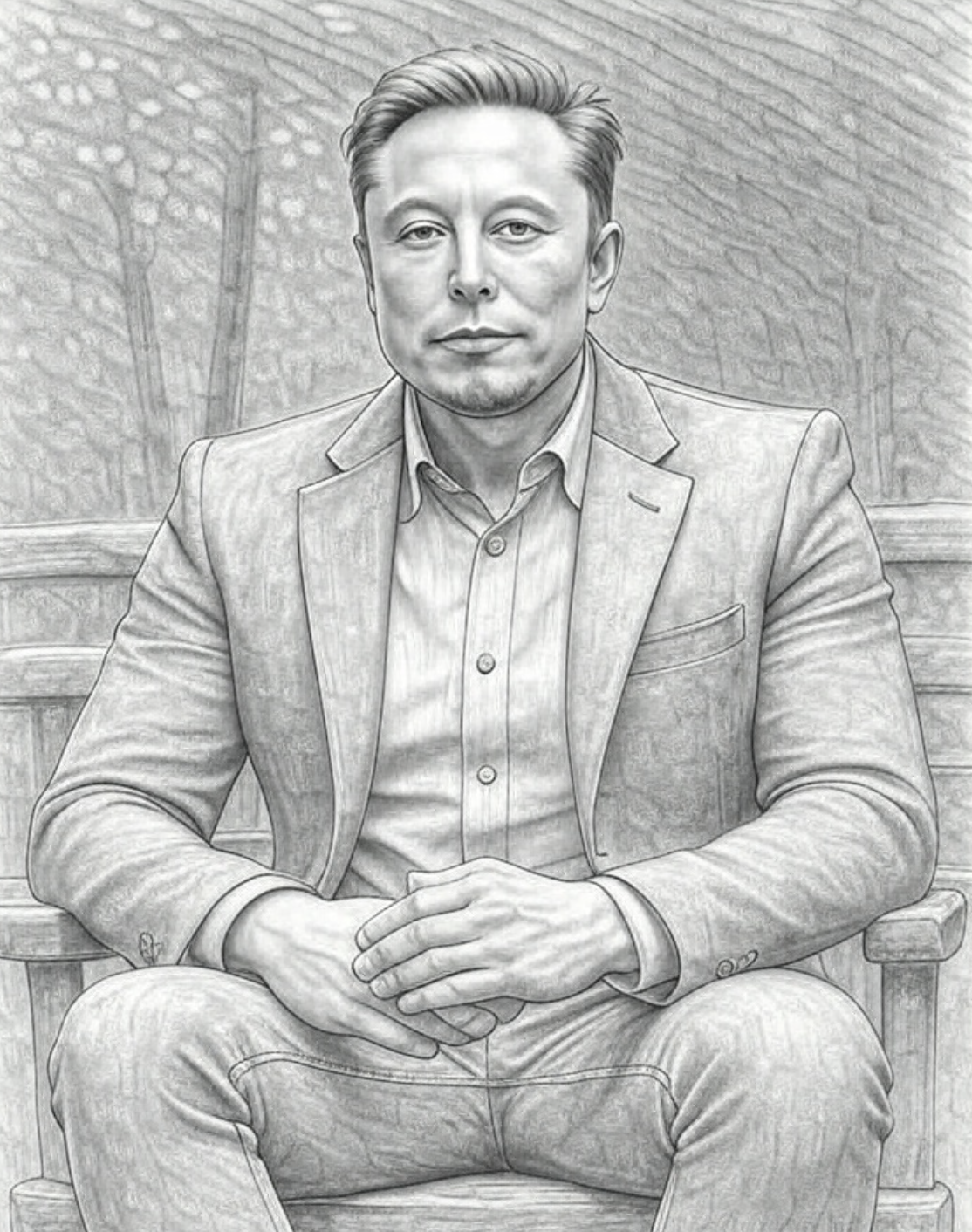 elon musk portrait
