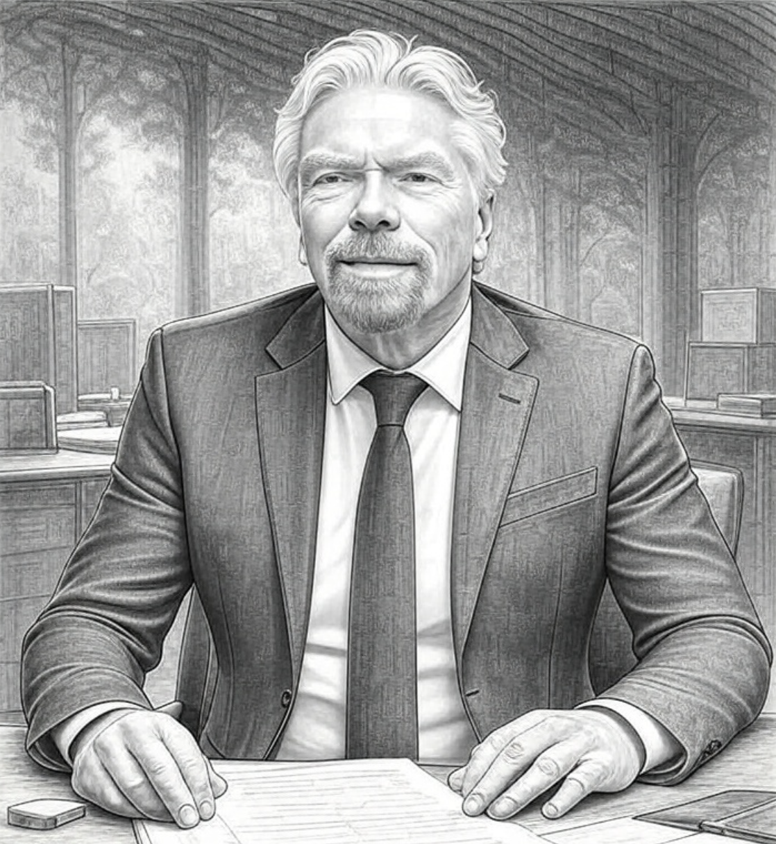 richard branson portrait