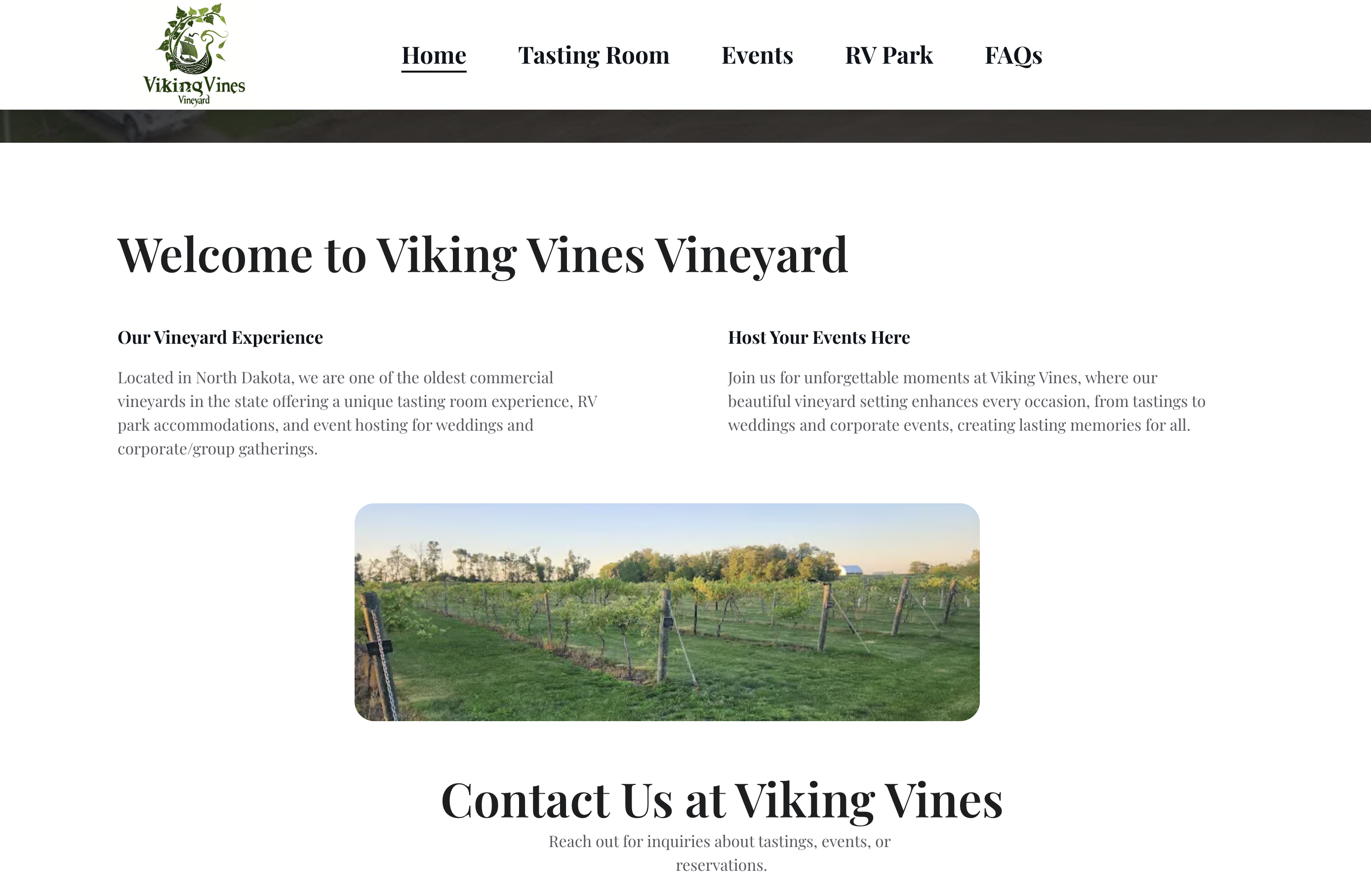 Viking Vines Vineyard